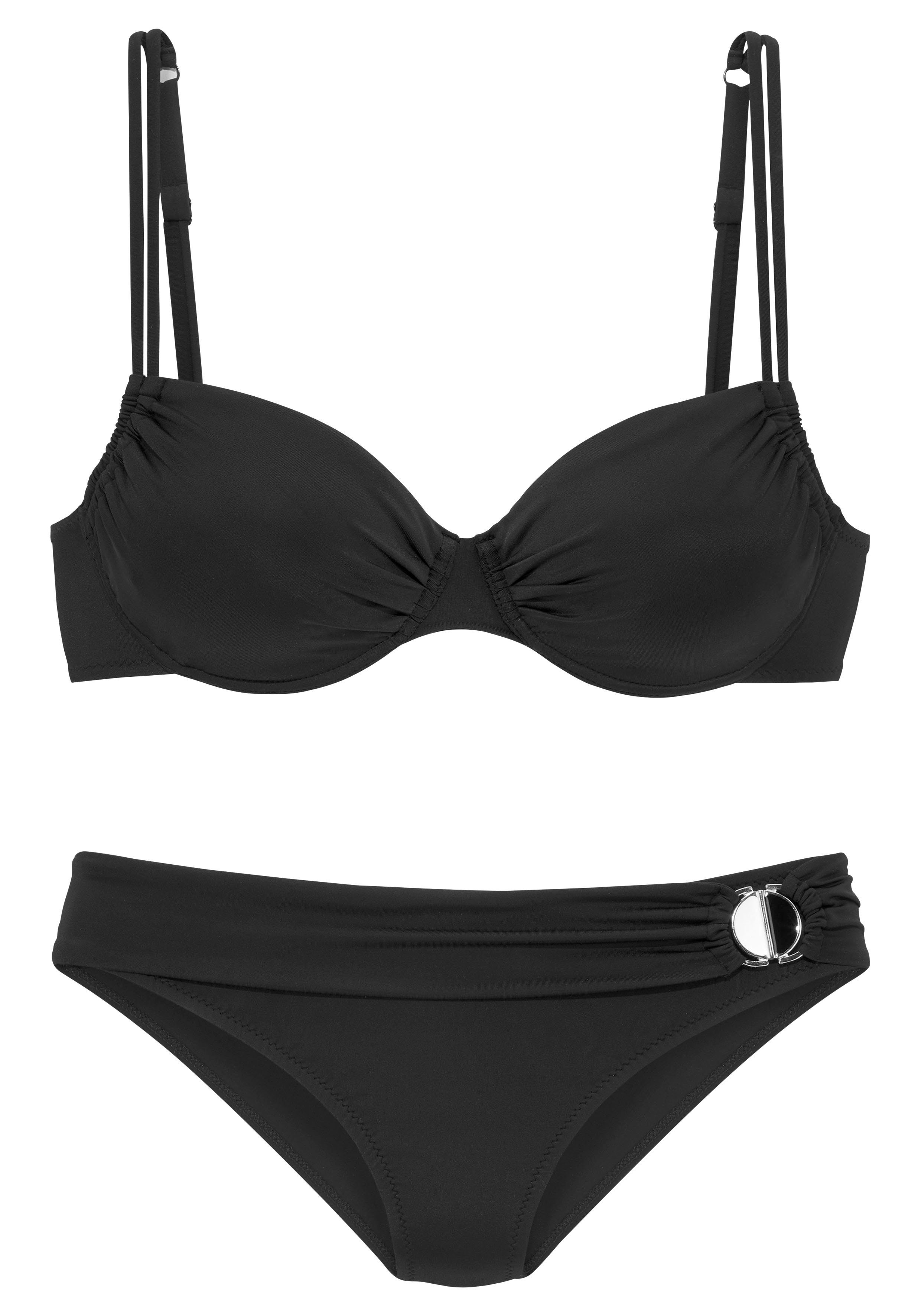 JETTE Bügel-Bikini mit Zier-Accessoire günstig online kaufen