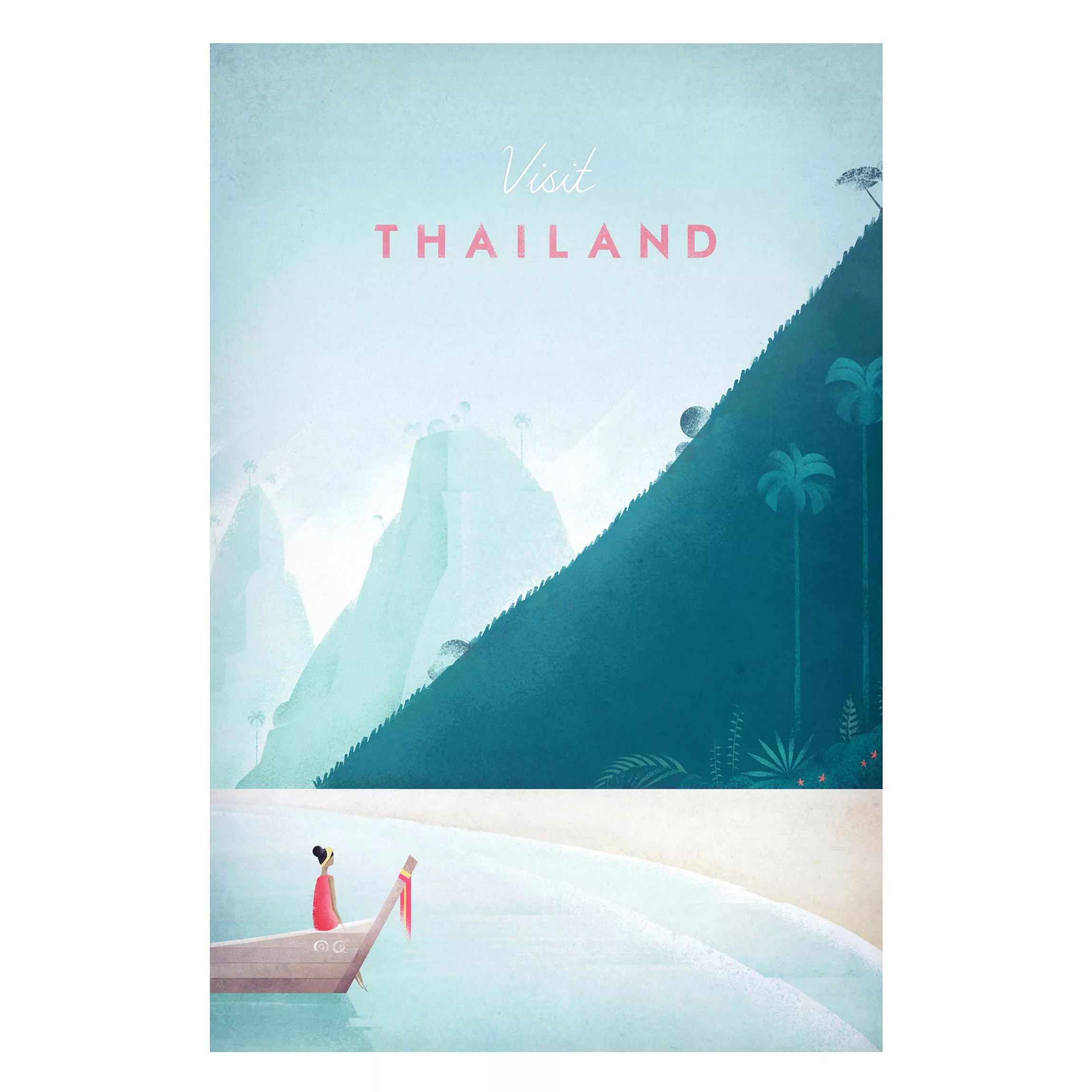 Magnettafel Strand - Hochformat 2:3 Reiseposter - Thailand günstig online kaufen