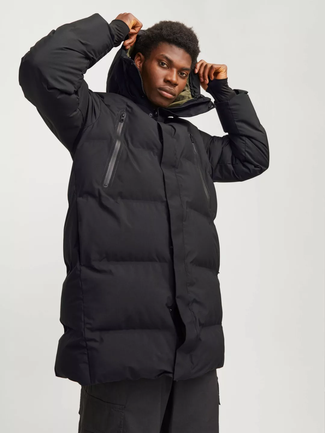 Jack & Jones Steppmantel JCOALPHA LONG PUFFER SN günstig online kaufen