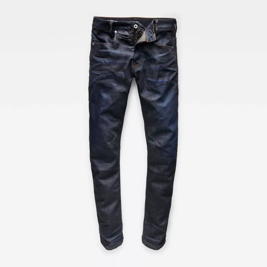 G-Star Herren Jeans D-Staq 5-Pocket - Slim Fit - Blau - Dark Aged günstig online kaufen