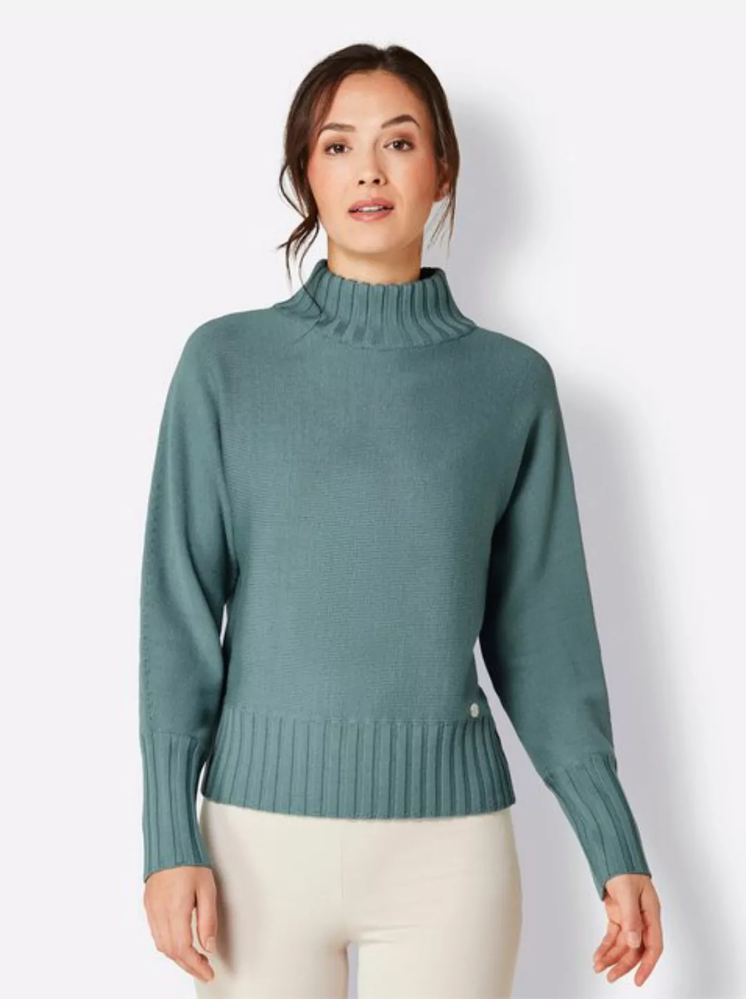 creation L Strickpullover Merinowoll-Pullover günstig online kaufen