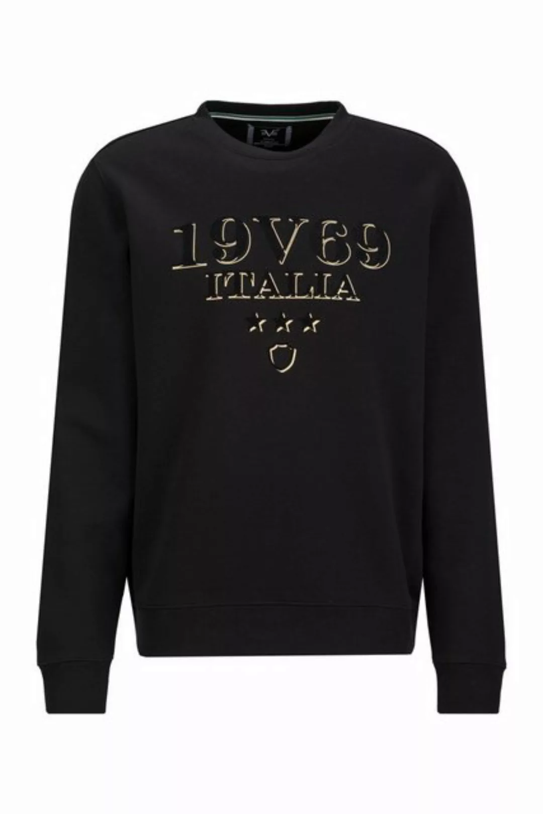 19V69 Italia by Versace Sweatshirt NICO GOLD Herren-Pullover mit prägnantem günstig online kaufen