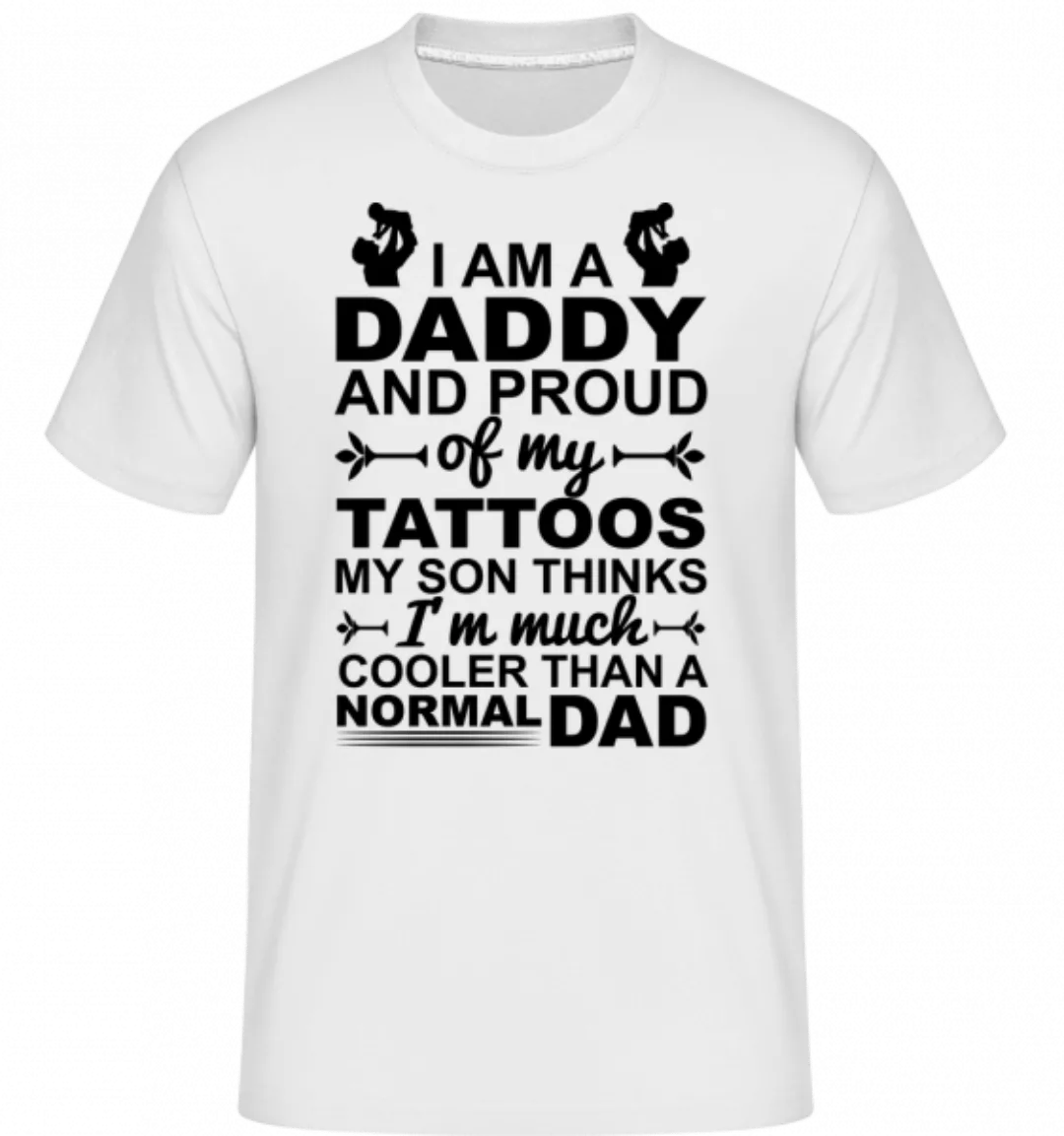 Papa Tattoos Son · Shirtinator Männer T-Shirt günstig online kaufen