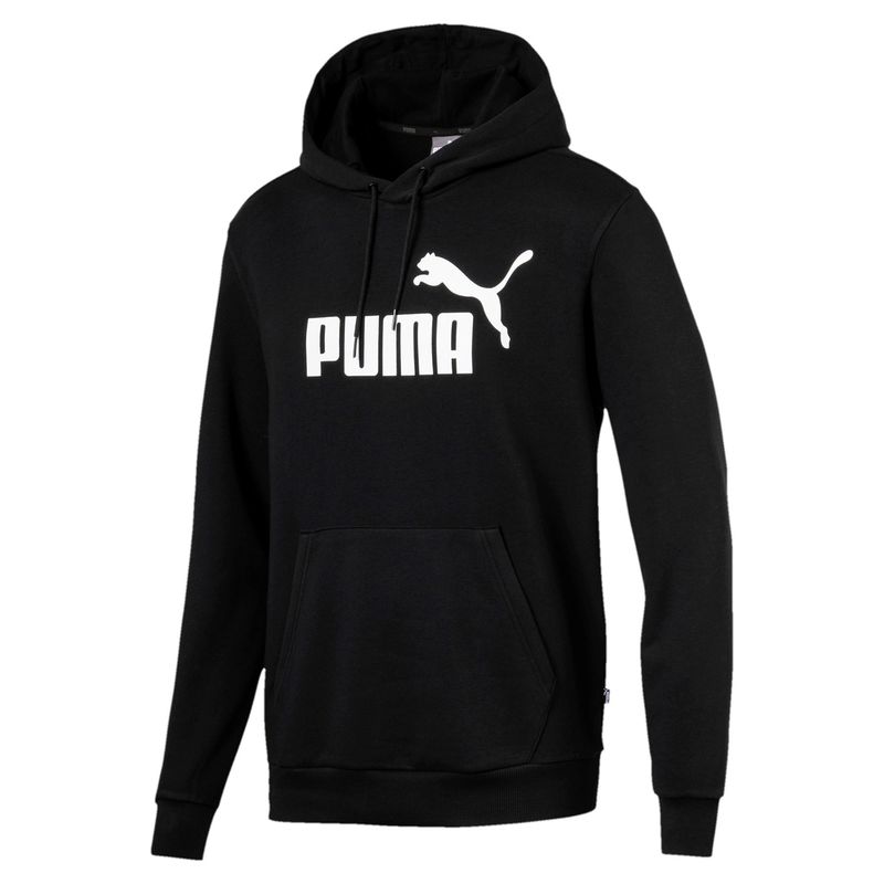 PUMA Herren Hoody - ESS, großes Puma Cat Logo Schwarz XL günstig online kaufen