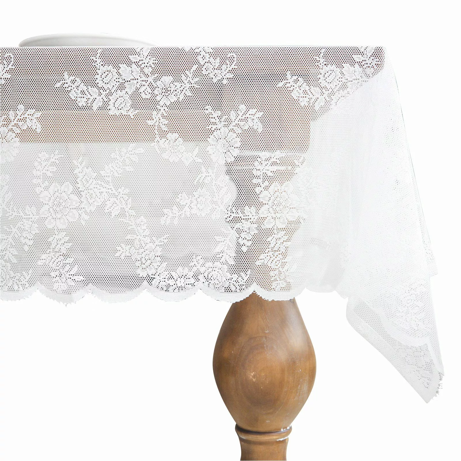 Rosnek Tischdecke Spitze, Blumenmuster, für Party günstig online kaufen