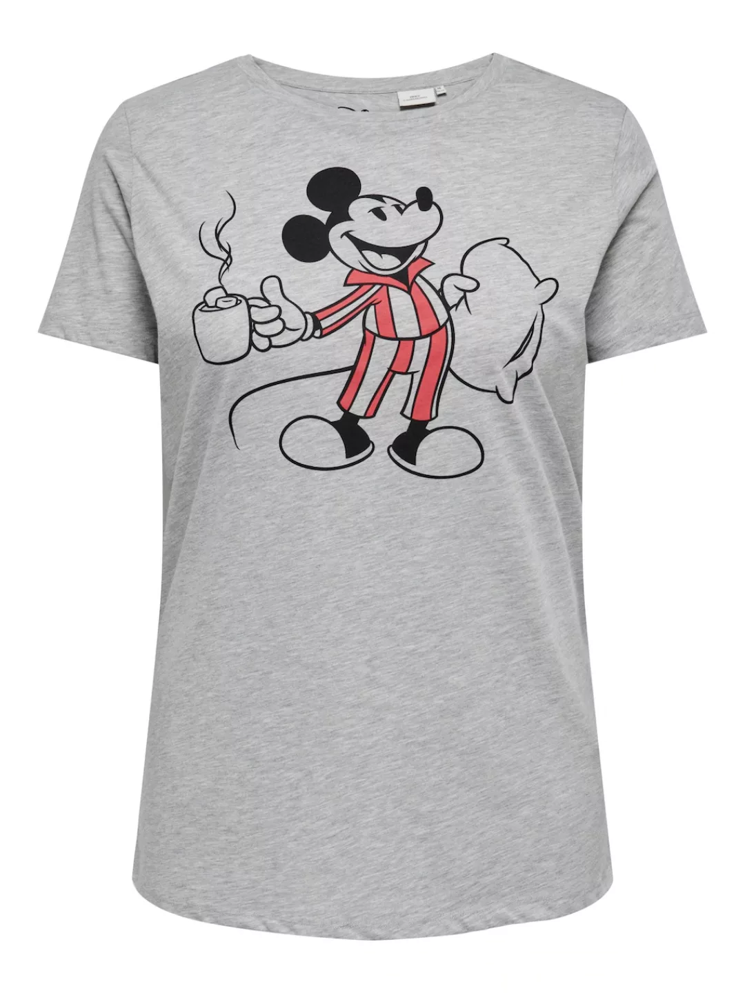 ONLY CARMAKOMA Rundhalsshirt "CARSLEEPYMICKEY LIFES/S LONG TEE LCS JRS" günstig online kaufen