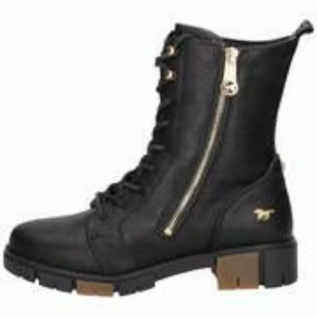 Mustang Schnürstiefelette Damen schwarz günstig online kaufen