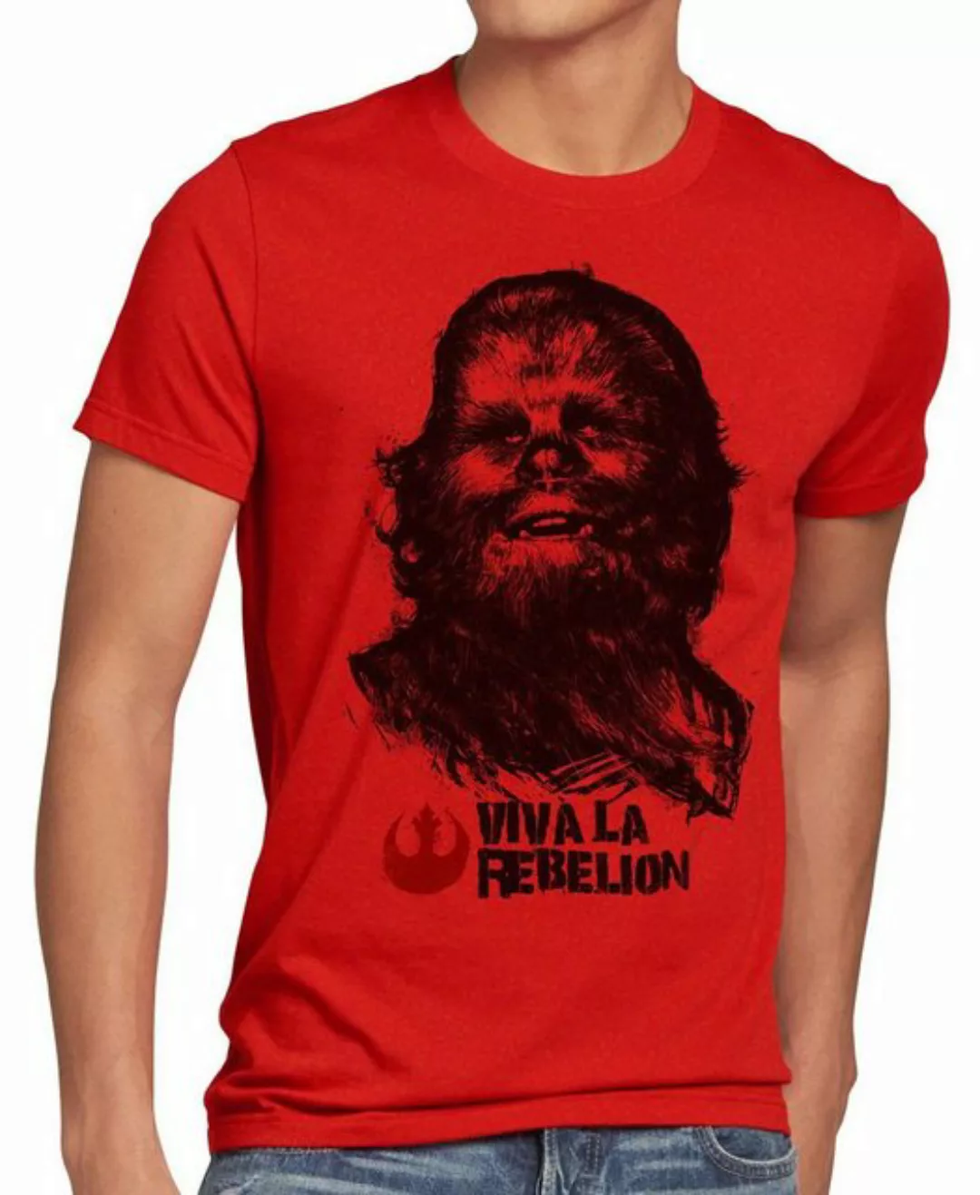 style3 T-Shirt Viva la Rebelion star krieg wars imperium der sterne vader günstig online kaufen