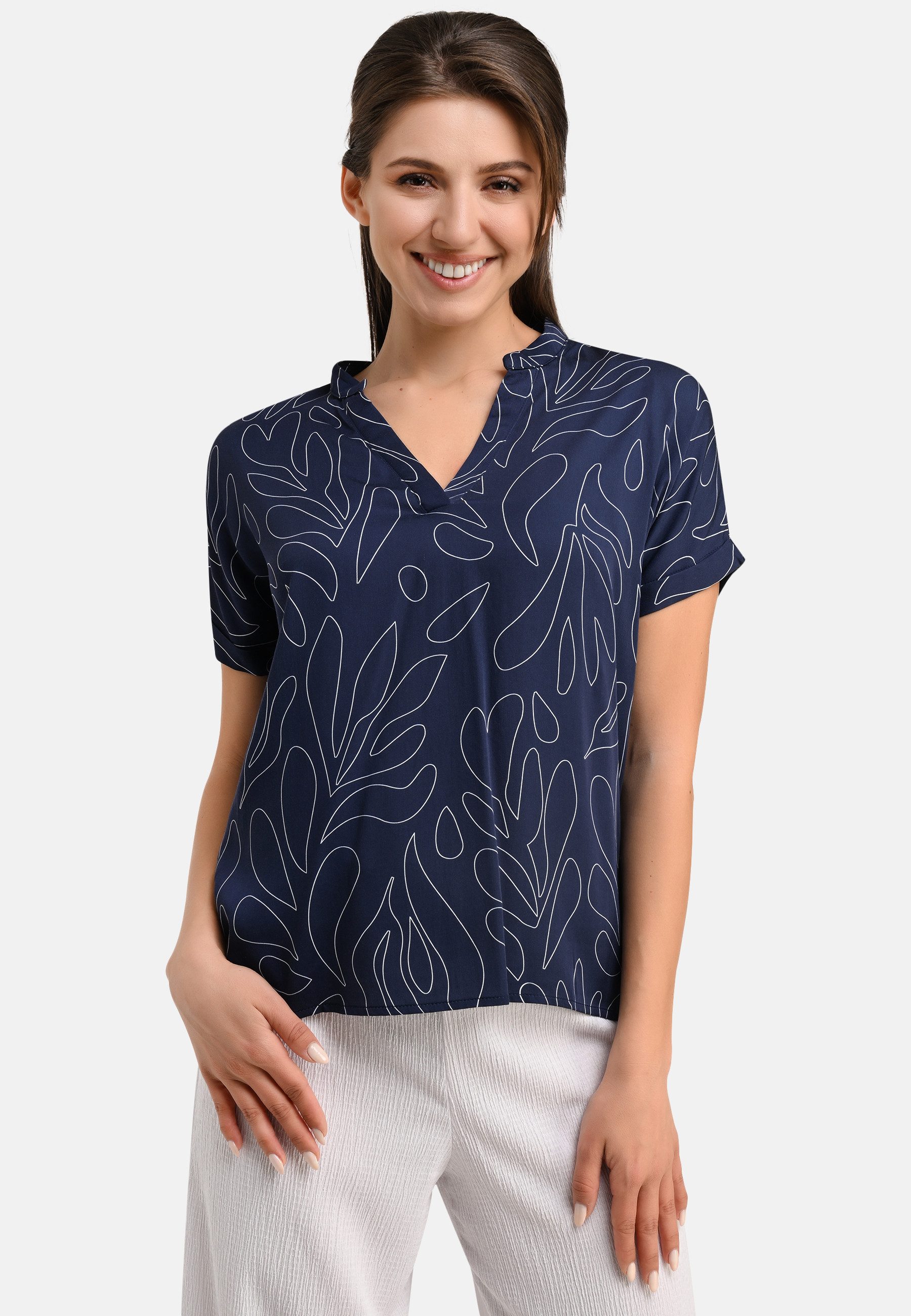 BICALLA T-Shirt Blusen-Shirt mit Print in günstig online kaufen