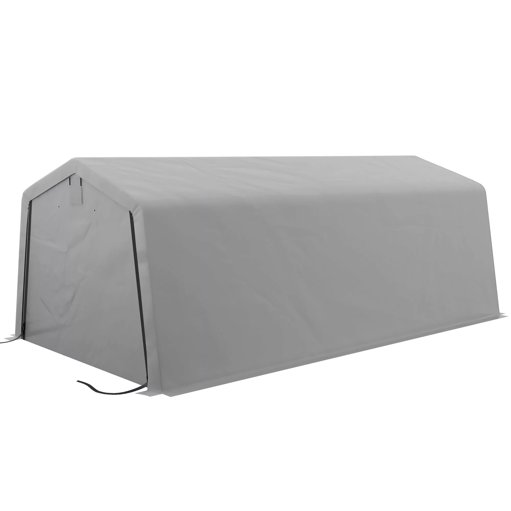 Outsunny Tente Garage Carport Abmessungen 6,2L x 3,3B x 2,4H m robuster ver günstig online kaufen