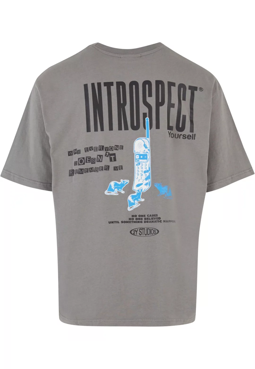 2Y Studios T-Shirt 2Y Studios Herren 2Y Introspect Oversize Tee (1-tlg) günstig online kaufen