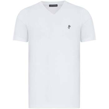 Jacey Quinn  T-Shirts & Poloshirts Diggory Regular Fit V-Neck T-shirt günstig online kaufen