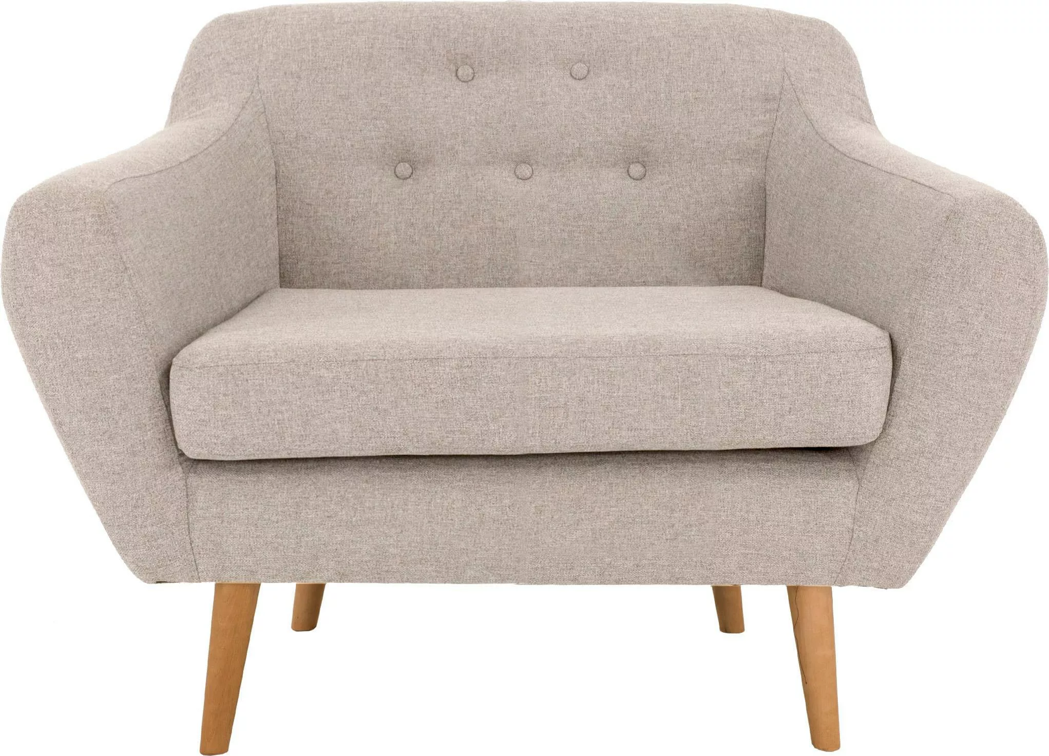 andas Sessel "Renne", mit Heftung im Rücken im skandinavischem Stil günstig online kaufen