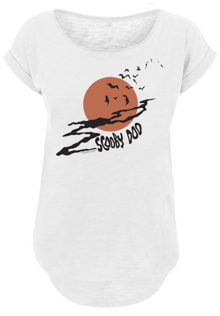 F4NT4STIC T-Shirt "Scooby Doo Spooky Moon Mond", Damen,Premium Merch,Lang,L günstig online kaufen