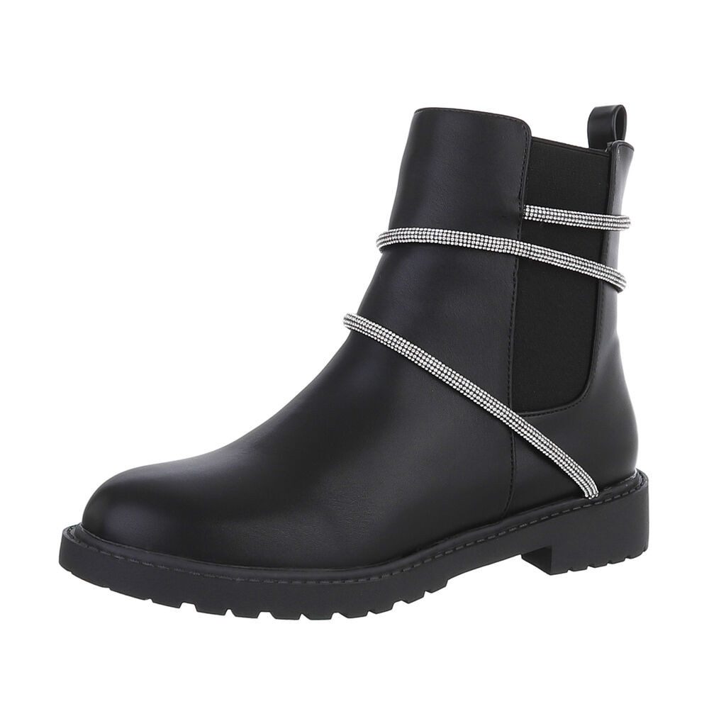 Ital-Design Damen Freizeit Stiefelette (87108757) Blockabsatz günstig online kaufen