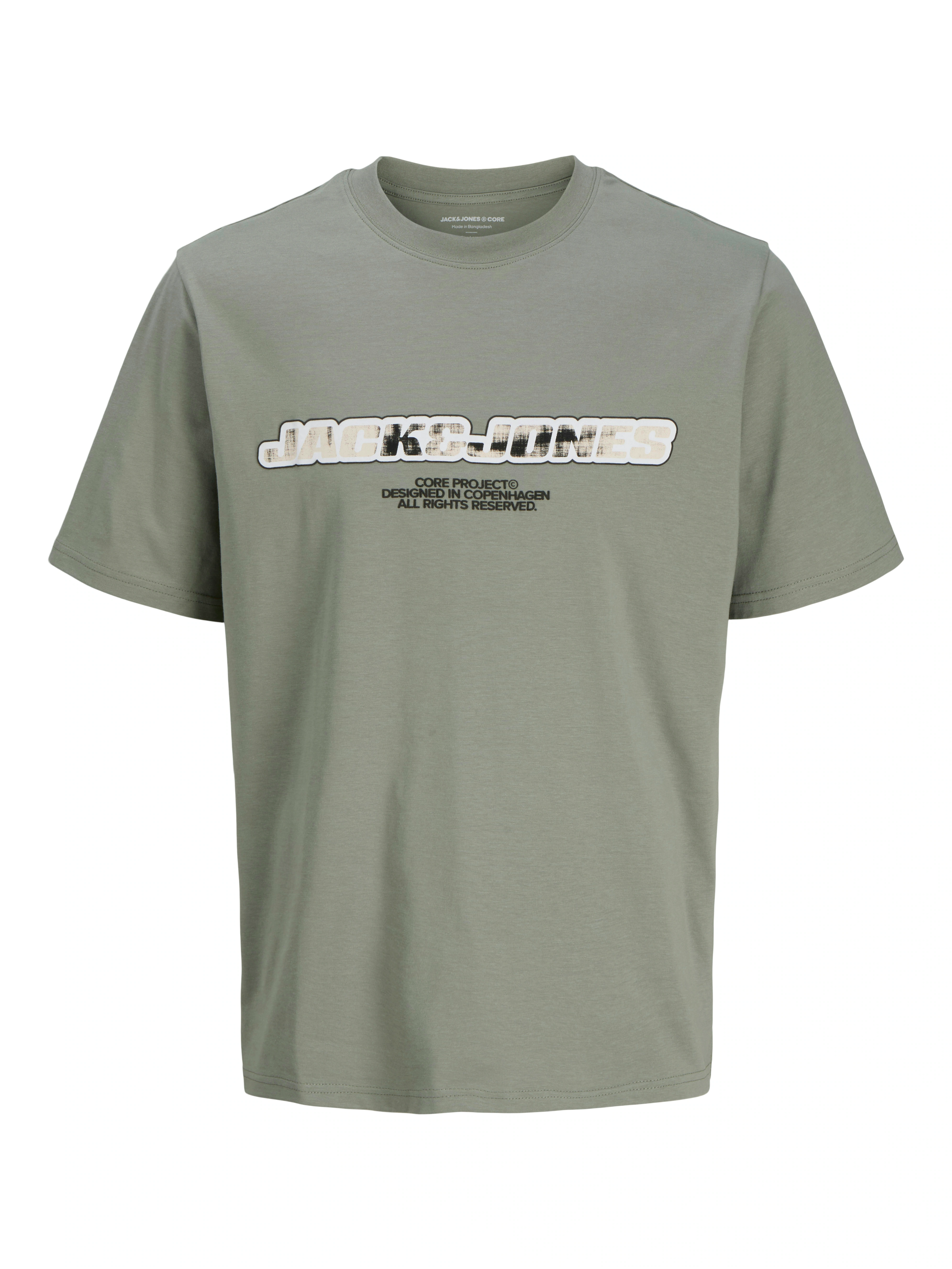 Jack & Jones T-Shirt "JCOLIDO AOP FRONT PRINT TEE SS CREW NECK", mit Frontp günstig online kaufen