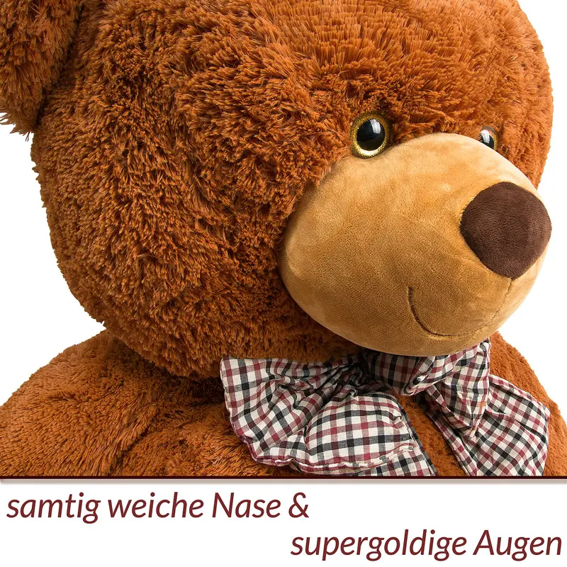 Plüschtier Teddybär XL Weiß 100cm günstig online kaufen