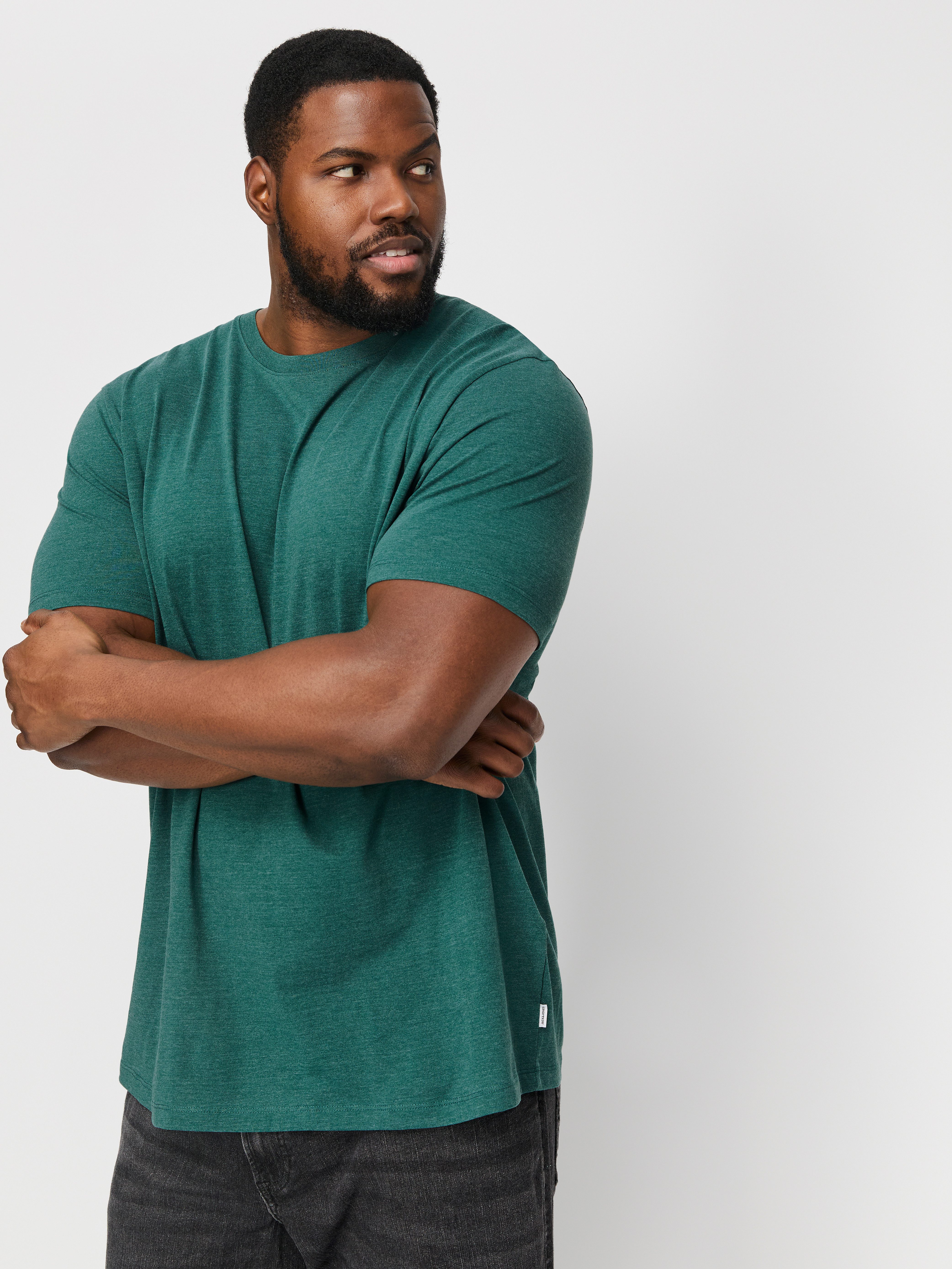 Jack & Jones PlusSize Rundhalsshirt JJEORGANIC günstig online kaufen