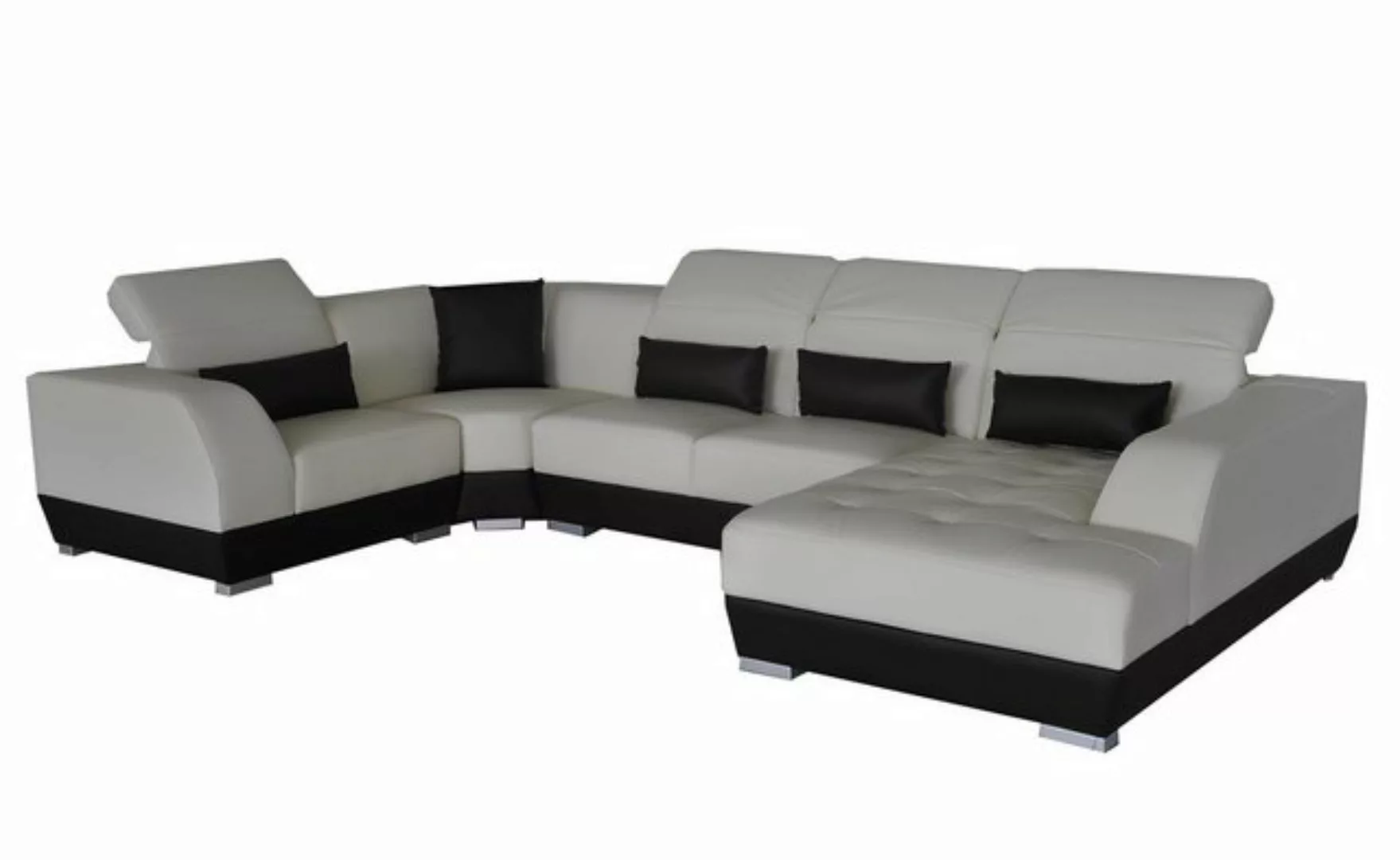 Xlmoebel Sofa Hochwertige U-förmige Wohnlandschaft mit USB-Anschluss, Couch günstig online kaufen