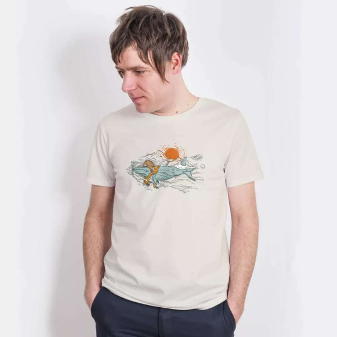 Robert Richter – Hobby Pilote - Mens Low Carbon Organic Cotton T-shirt günstig online kaufen