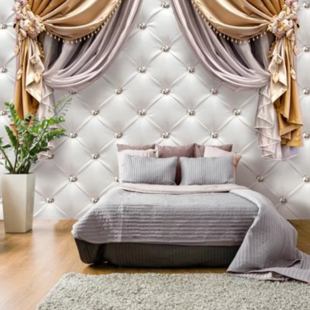 artgeist Fototapete Curtain of Luxury mehrfarbig Gr. 150 x 105 günstig online kaufen