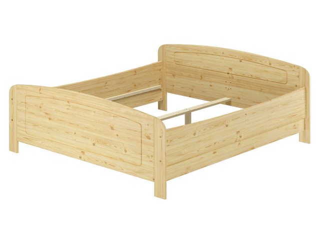 ERST-HOLZ Bett Seniorenbett Doppelbett hoher Sitz massiv Kiefer 180x200 ohn günstig online kaufen