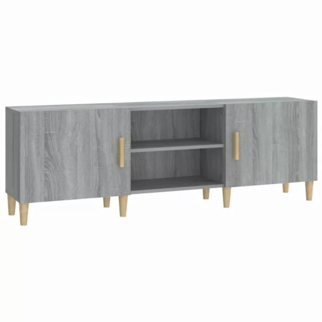 vidaXL TV-Schrank TV-Board Grau Sonoma 150x30x50 cm Holzwerkstoff günstig online kaufen