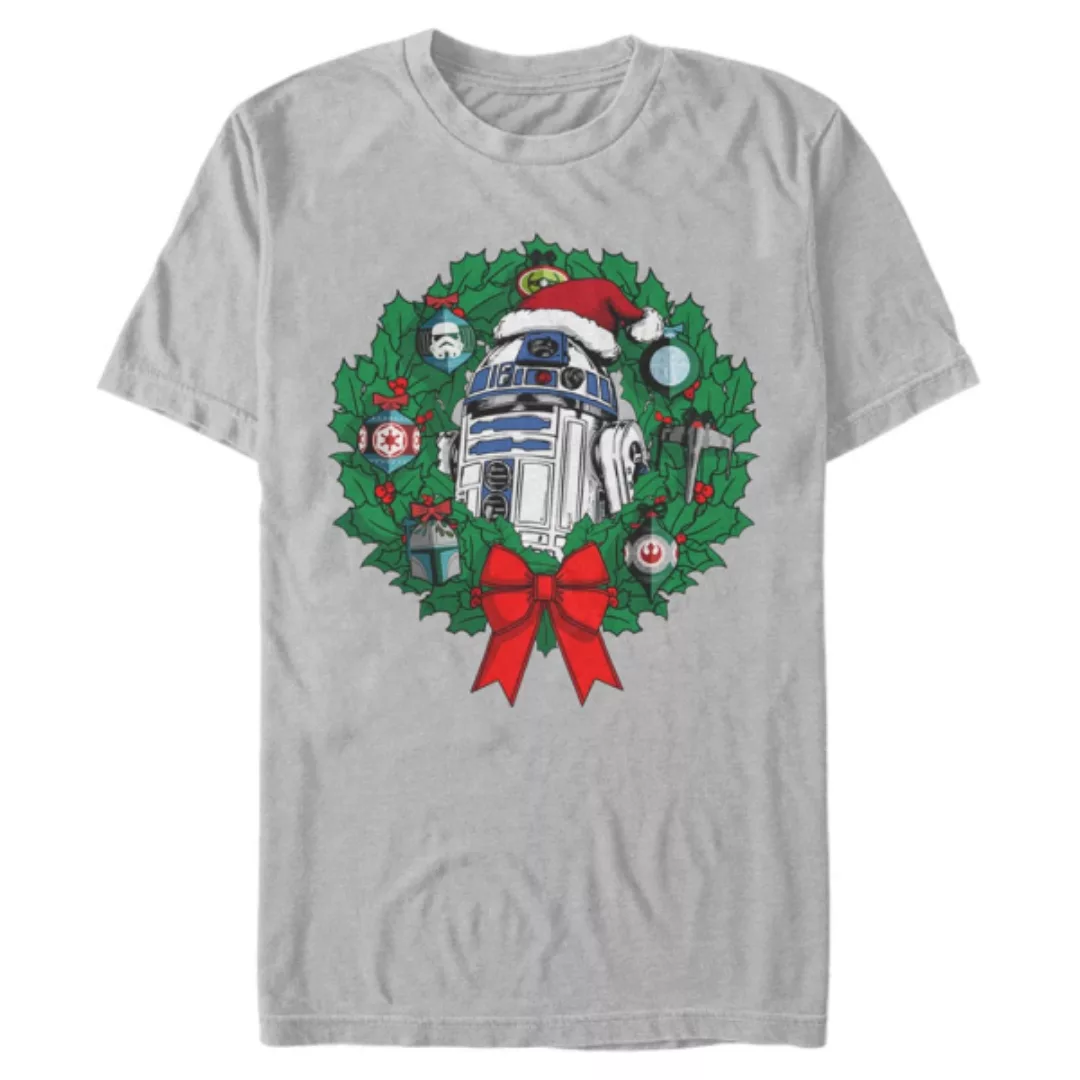 Star Wars - R2-D2 Ornament Wreath - Weihnachten - Männer T-Shirt günstig online kaufen