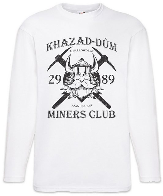 Urban Backwoods Langarmshirt Khazad-Dum Miners Club Langarm T-Shirt Lord of günstig online kaufen