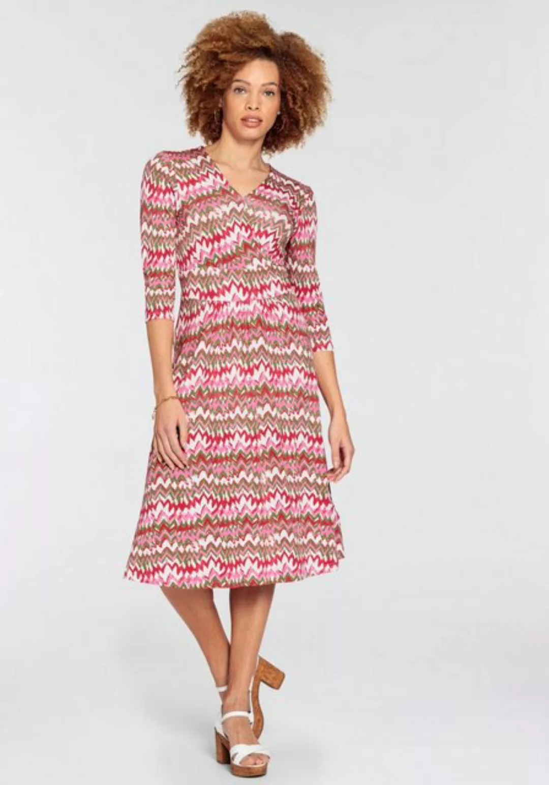 Boysen's Jerseykleid mit Alloverprint - NEUE KOLLEKTION günstig online kaufen