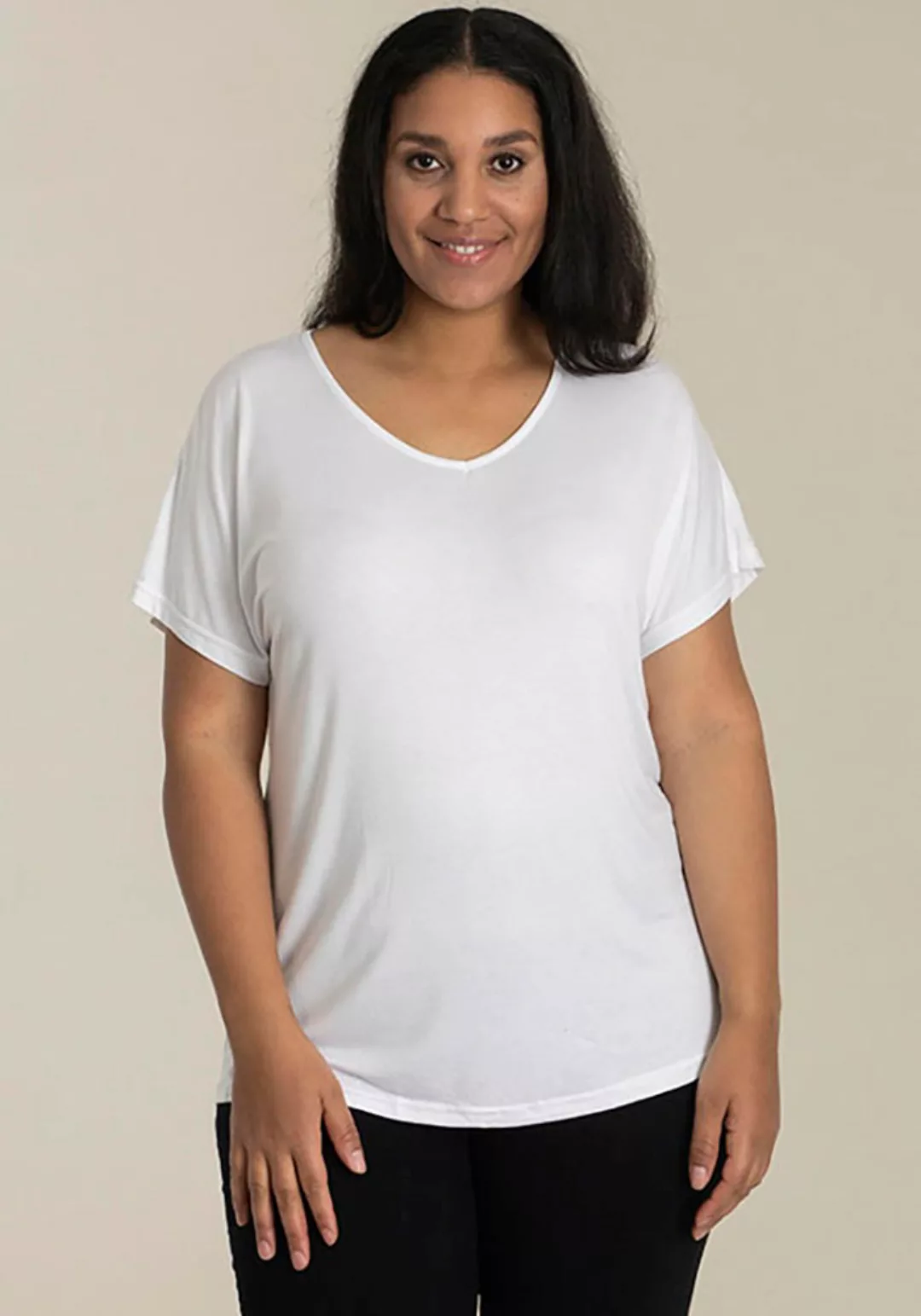 SANDGAARD T-Shirt Asmsterdam mit Viskose und Elasthan günstig online kaufen