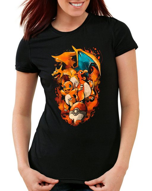 style3 T-Shirt Fire Fury amiibo planet go pokemon ball pikachu günstig online kaufen