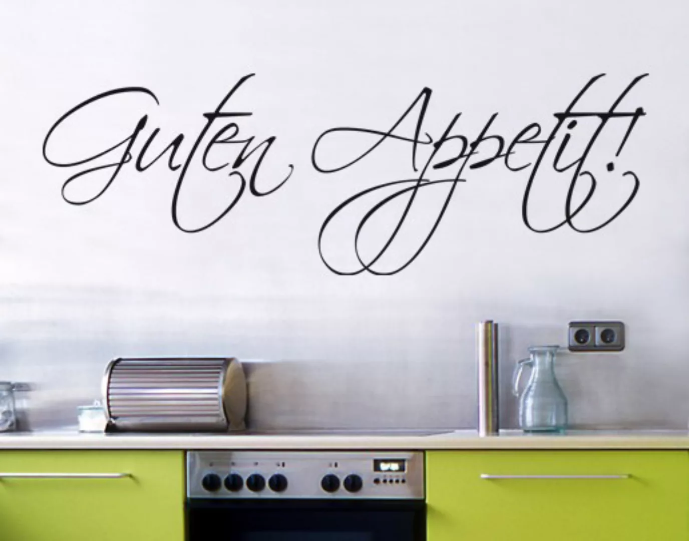 Wandtattoo Küchenspruch No.SF108 Guten Appetit günstig online kaufen