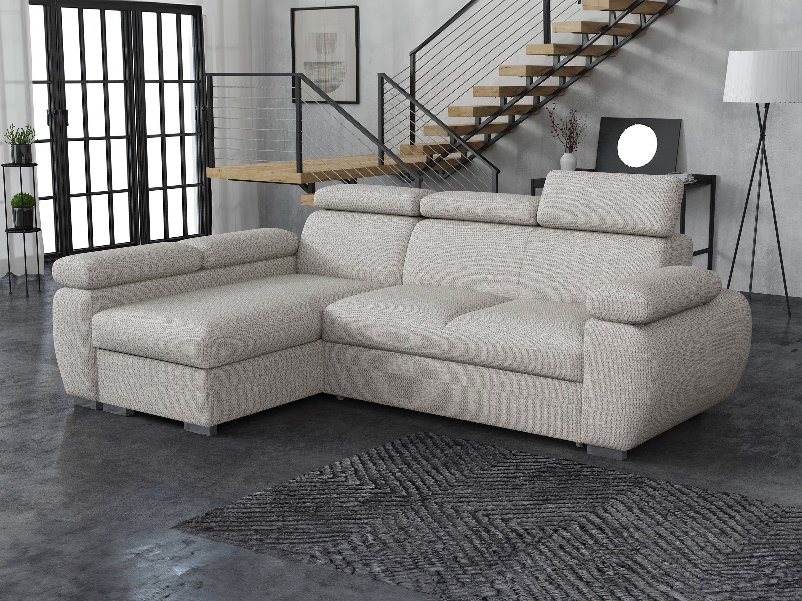 MIRJAN24 Ecksofa Boston Mini, mit Bettkasten günstig online kaufen