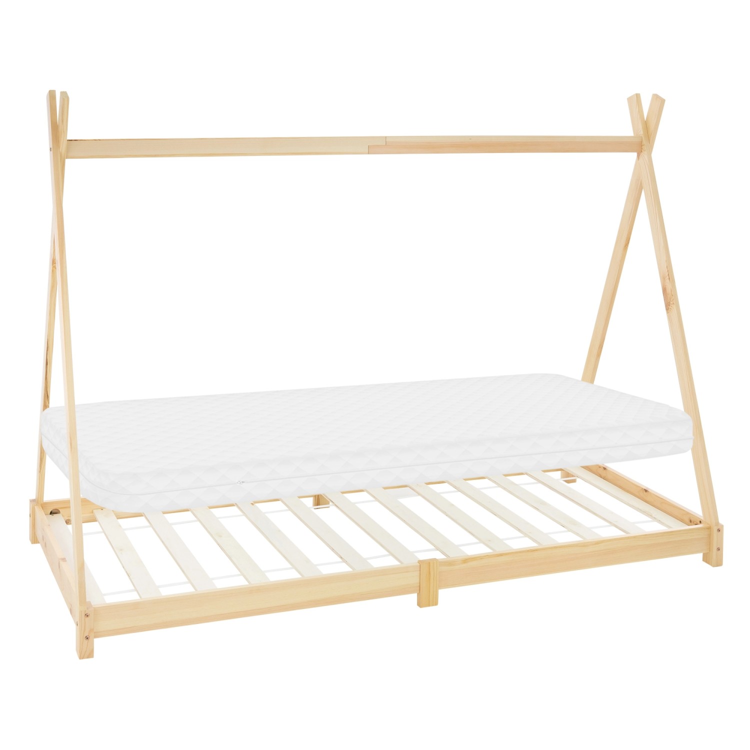 ML-DESIGN Spielbett Hausbett Tipi Zeltbett inkl. günstig online kaufen