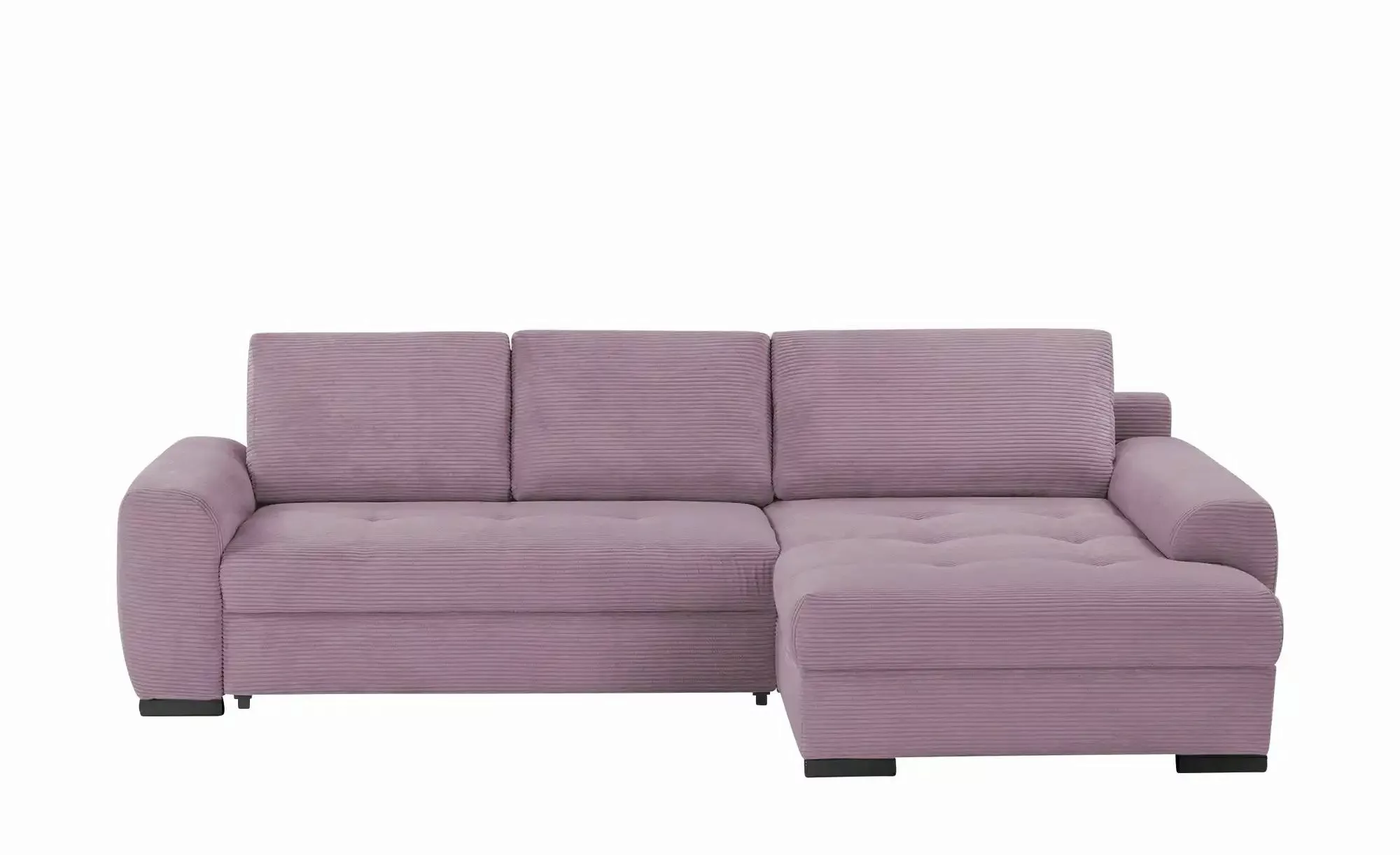 bobb Ecksofa in kuscheligem Cordstoff Soumia ¦ lila/violett ¦ Maße (cm): B: günstig online kaufen