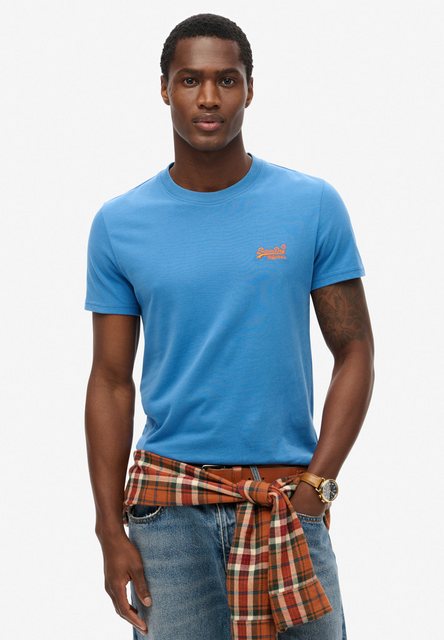 Superdry Rundhalsshirt Organic Cotton Essential Logo T-Shirt günstig online kaufen