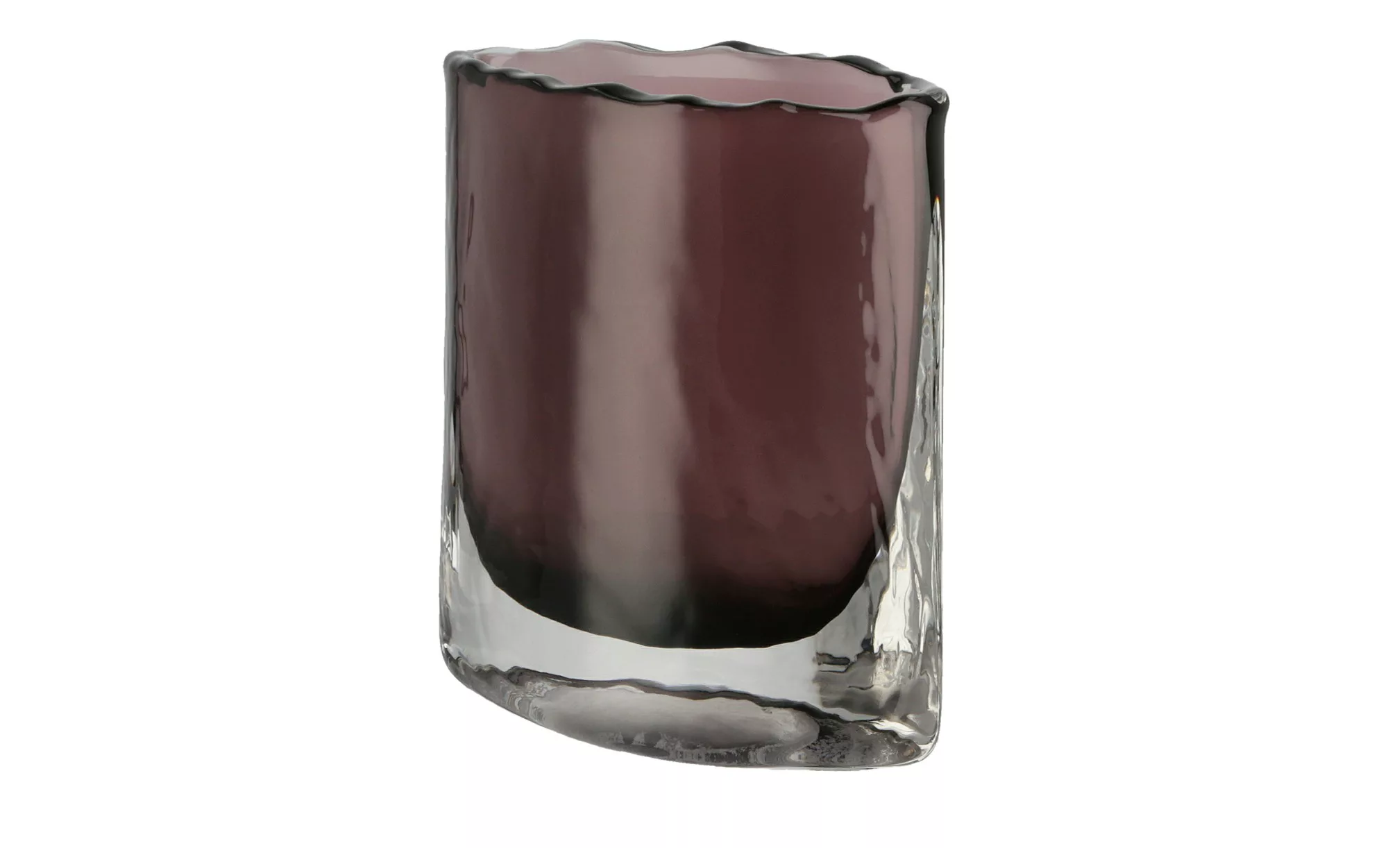 Vase - lila/violett - Glas - 12 cm - 14 cm - 6 cm - Dekoration > Vasen - Mö günstig online kaufen