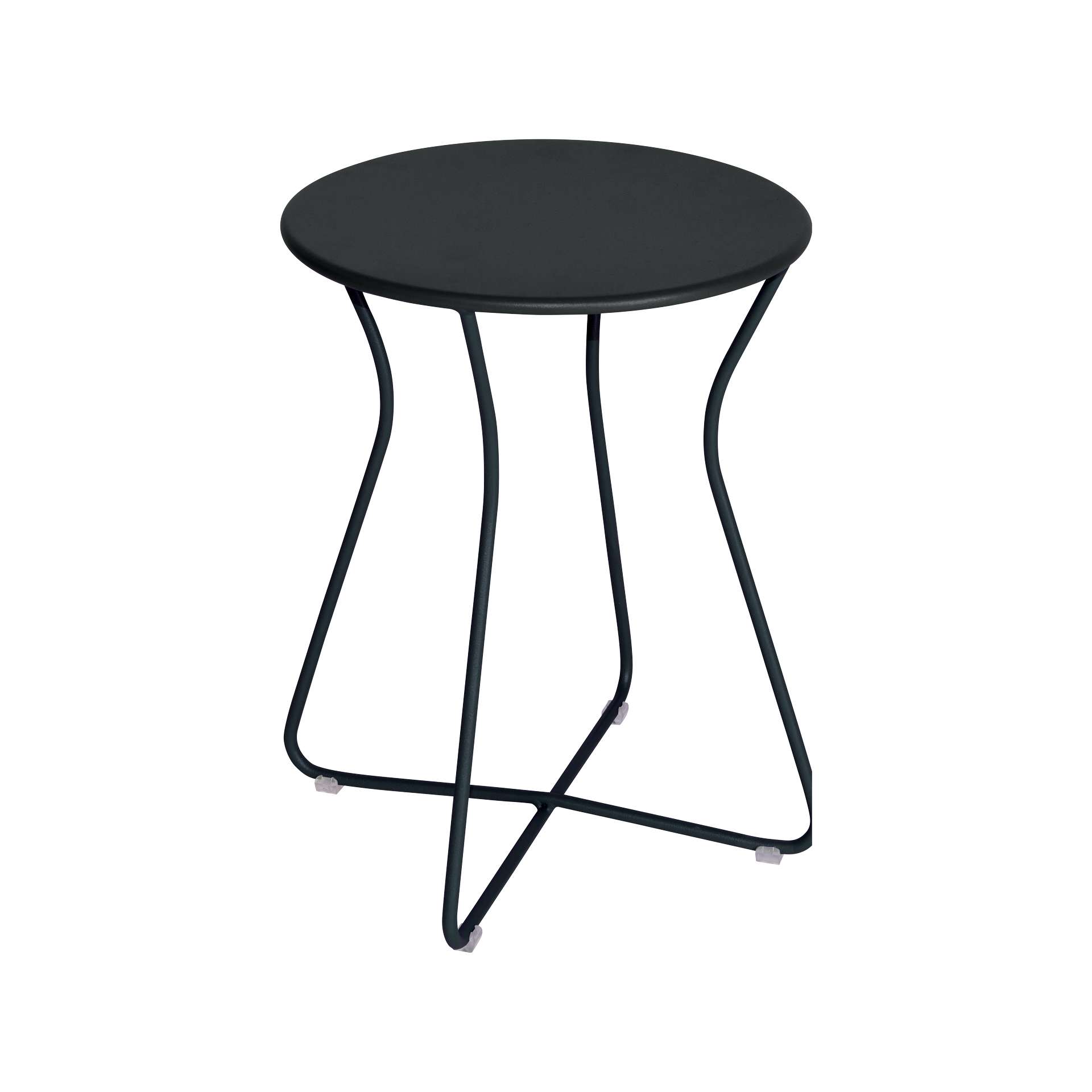 Cocotte Outdoor Hocker / Beistelltisch Anthrazit günstig online kaufen