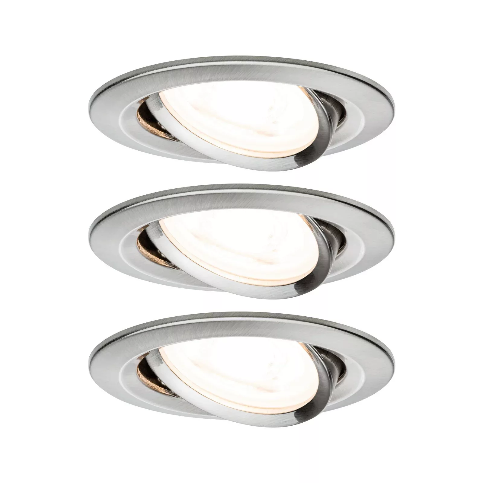 Paulmann "LED Einbauleuchte 3-Step-Dim Nova Basisset schwenkbar rund 84mm 5 günstig online kaufen