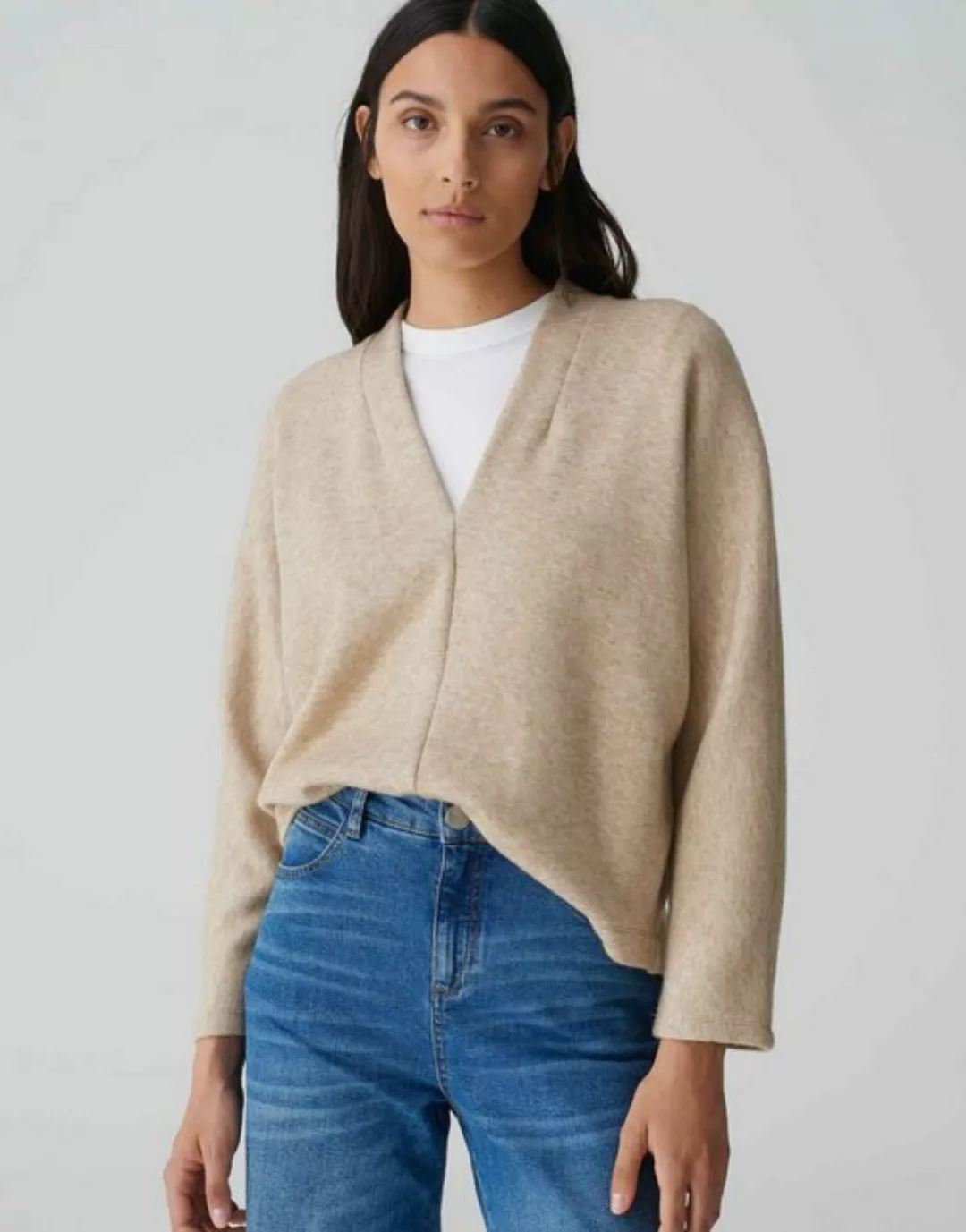 OPUS Sweater Sweater GUKAMMA Regular aus softem Viskose Mix günstig online kaufen