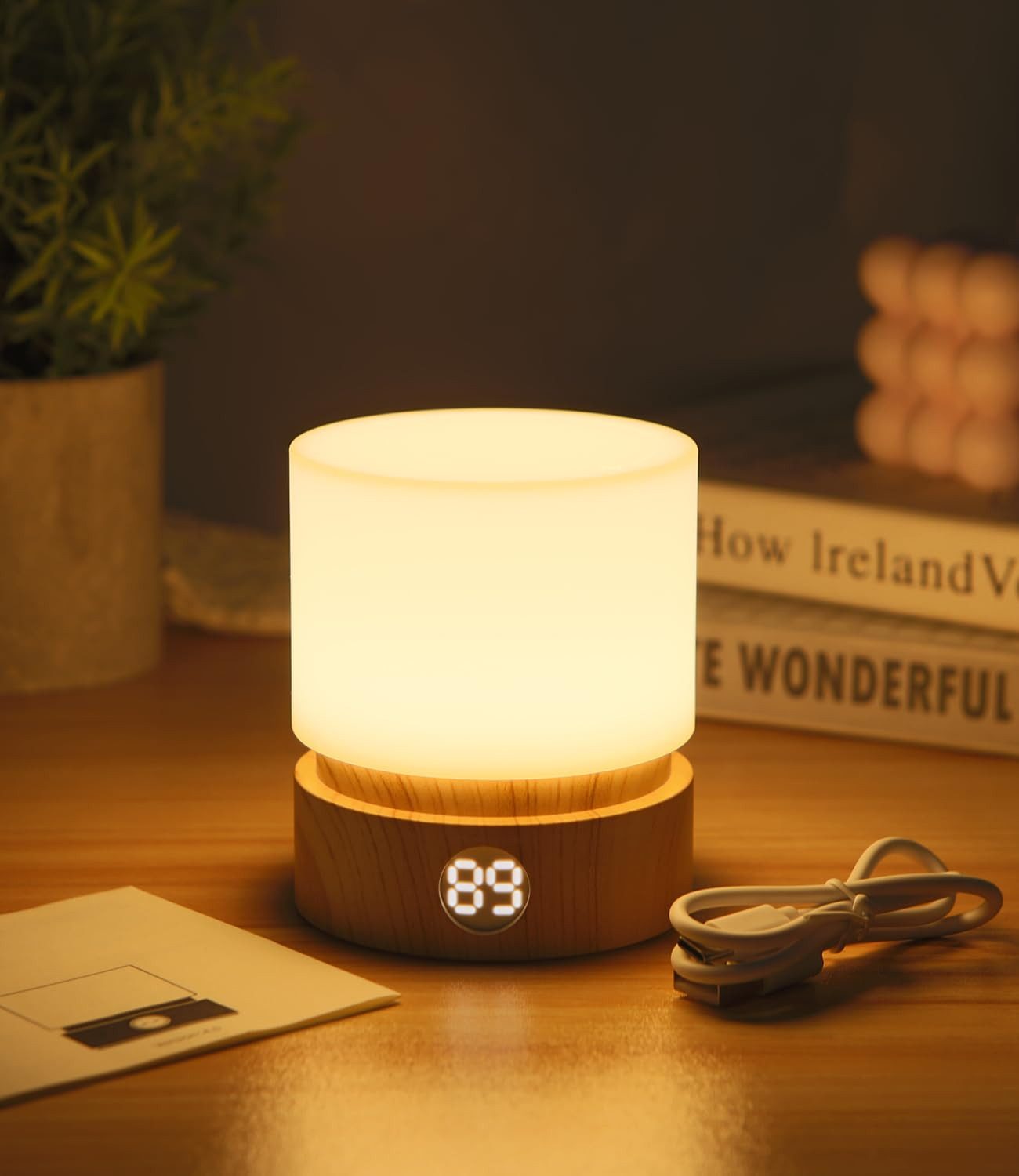 BlingBin Nachtlicht LED Nachttischlampe Touch Dimmbar günstig online kaufen