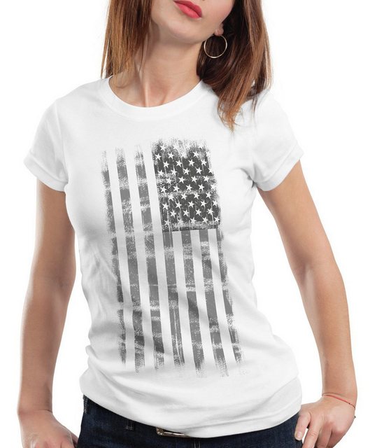 style3 T-Shirt USA Vintage Flagge stars stripes Amerika United States ameri günstig online kaufen