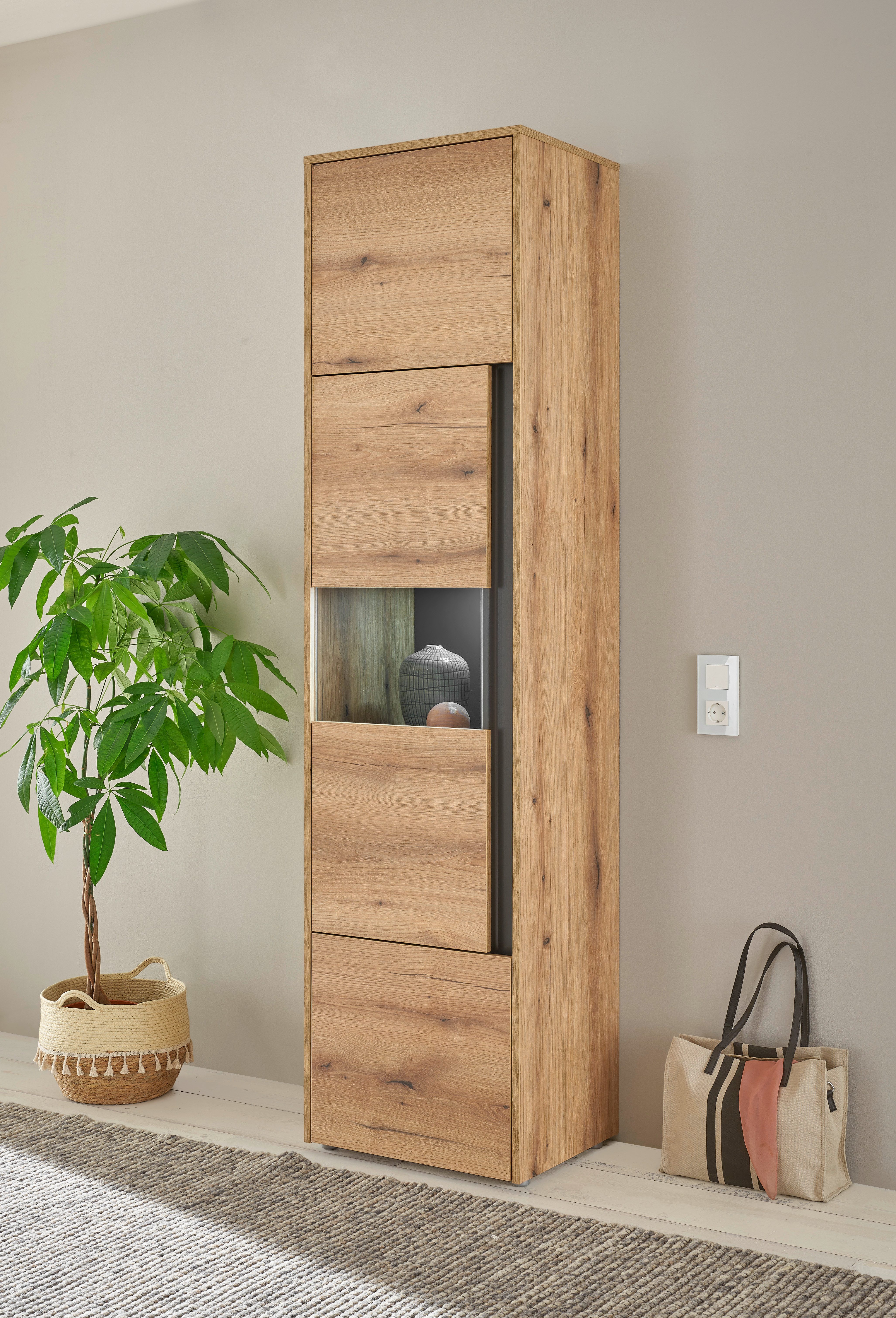 INOSIGN Vitrine "City/Giron, moderner Hochschrank, Glasvitrine", zeitlos, m günstig online kaufen