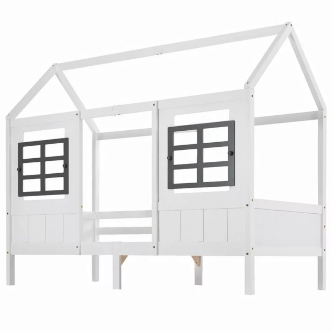 Gotagee Kinderbett Hausbett 200x90 cm Einzelbett 2 Schubladen Tagesbett Wei günstig online kaufen