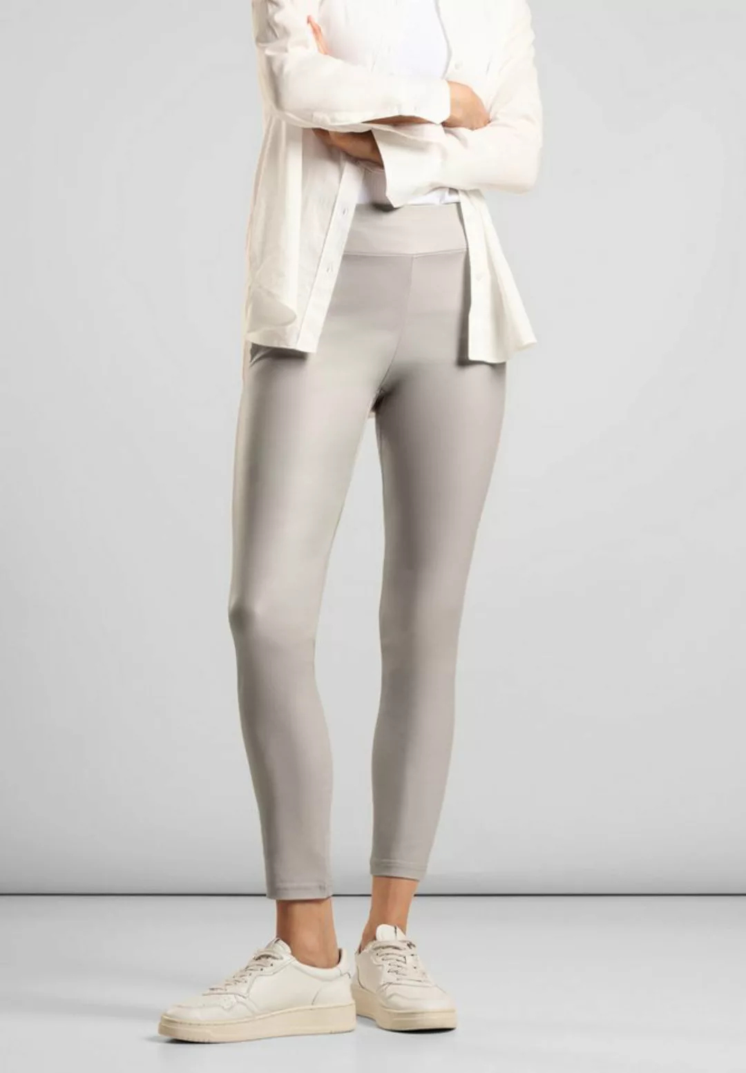 STREET ONE Leggings, im elastischen Materialmix günstig online kaufen