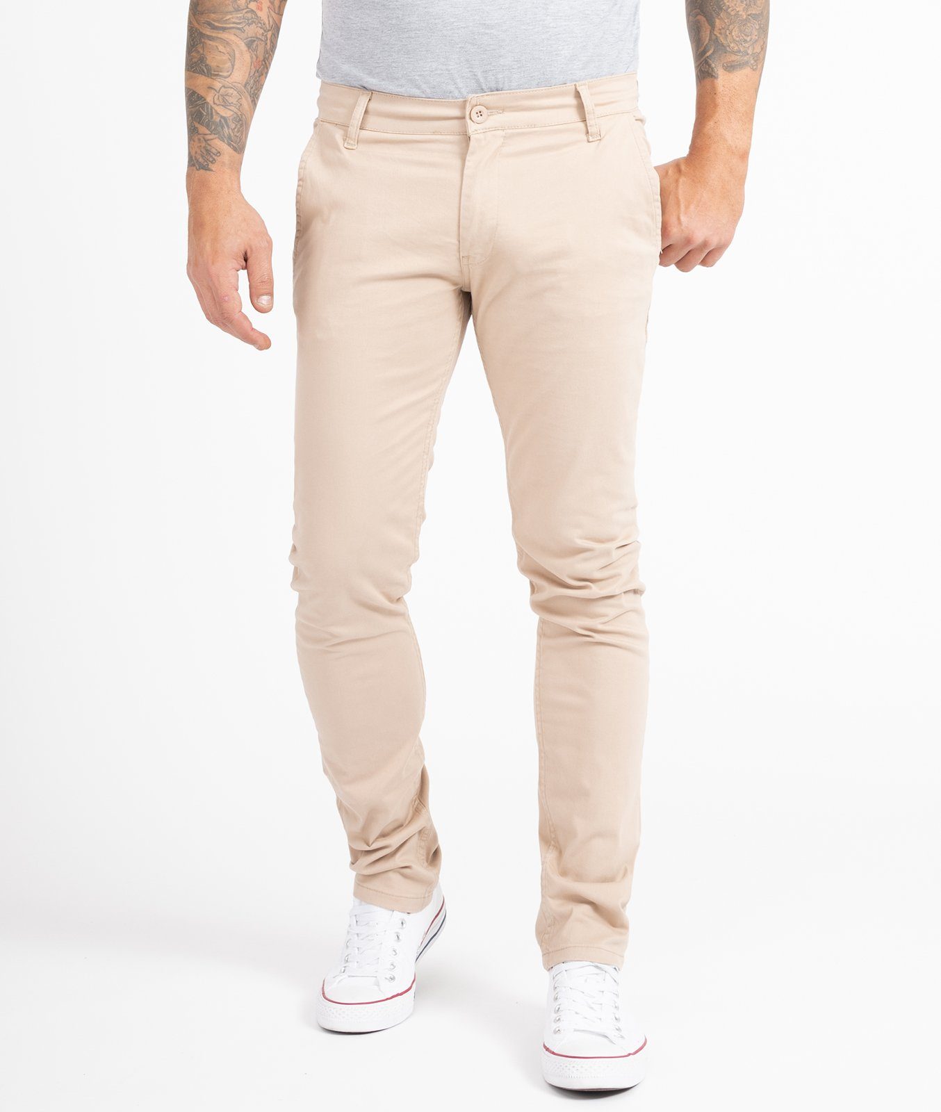 Indumentum Chinohose Herren Slim Fit Hose günstig online kaufen