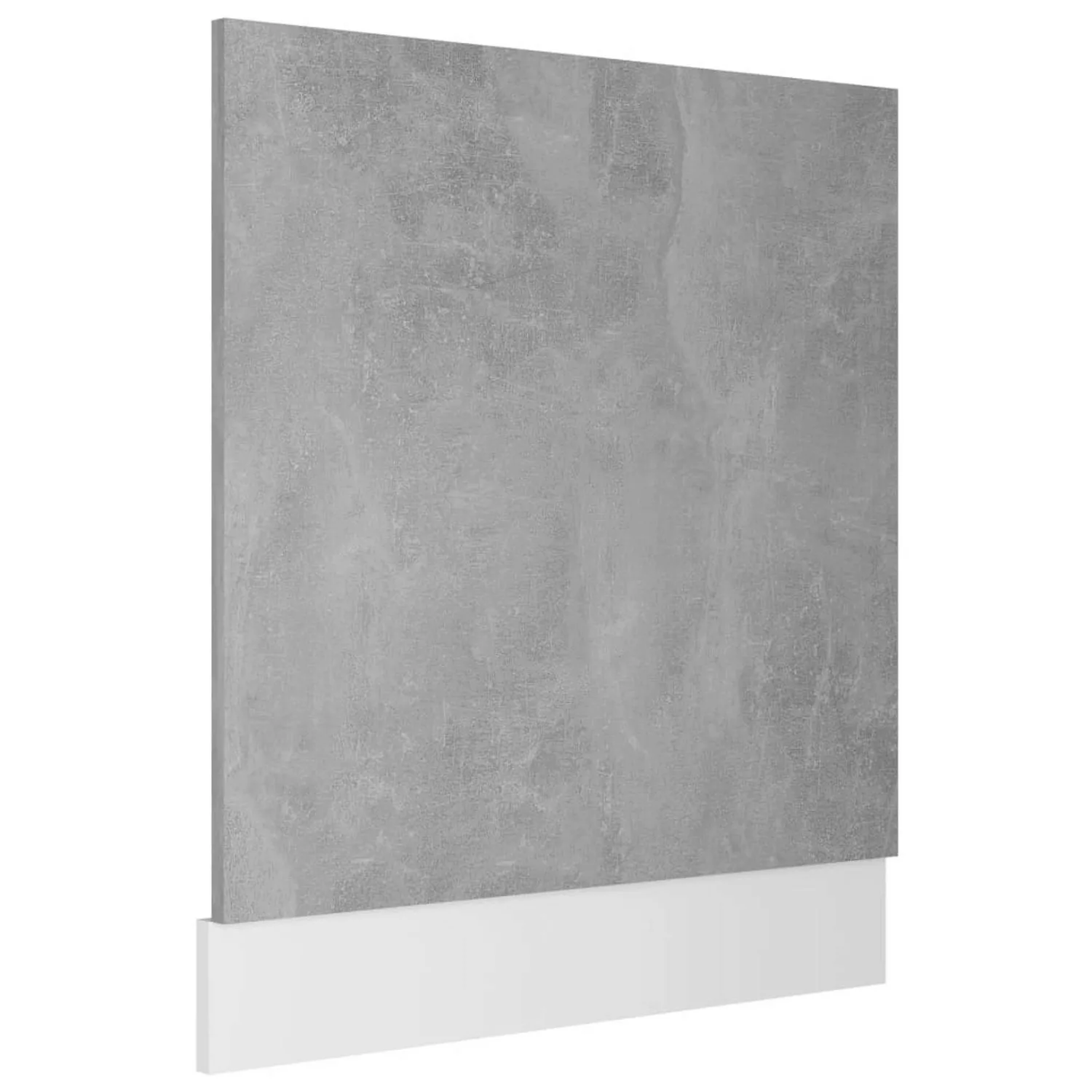 vidaXL Unterschrank Geschirrspülerblende Betongrau 59,5x3x67 cm Spanplatte günstig online kaufen