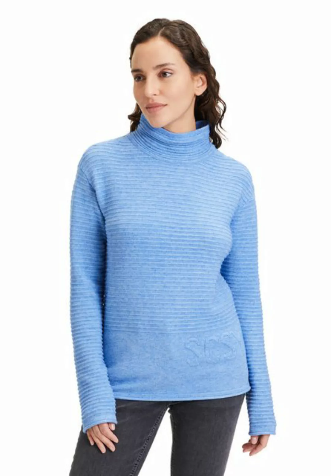 Betty Barclay Strickpullover Betty Barclay Feinstrickpullover mit Rippenstr günstig online kaufen