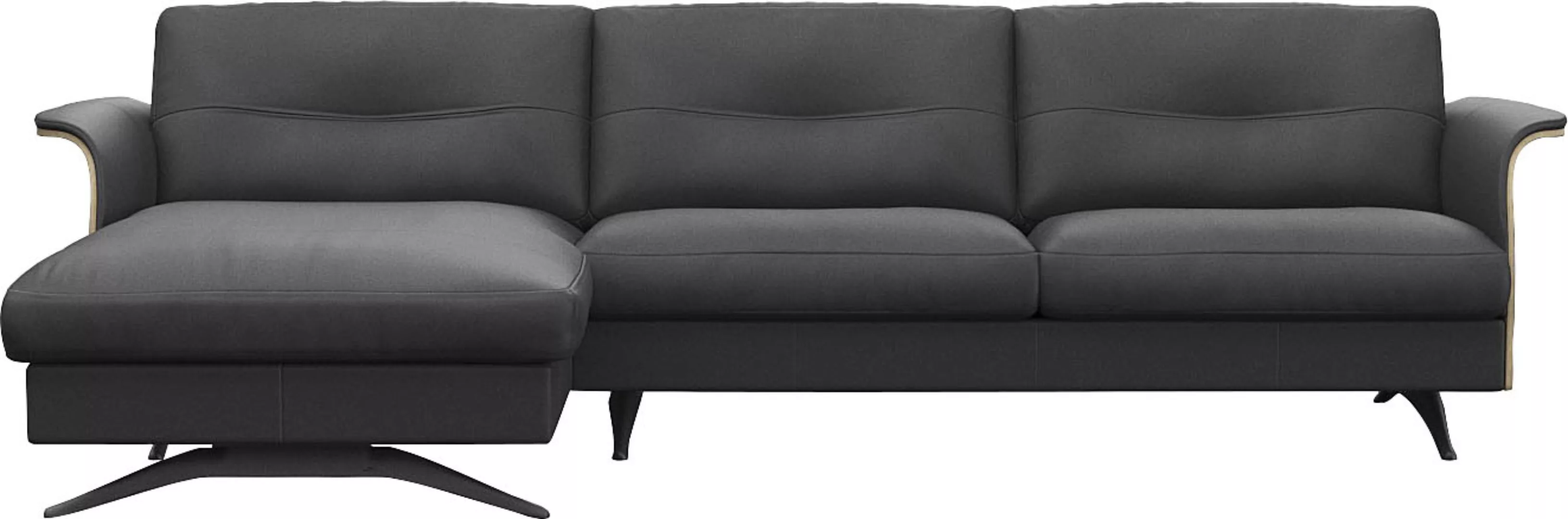 FLEXLUX Ecksofa »Glow, super bequem durch hochwertigem Sitzaufbau mit Feder günstig online kaufen